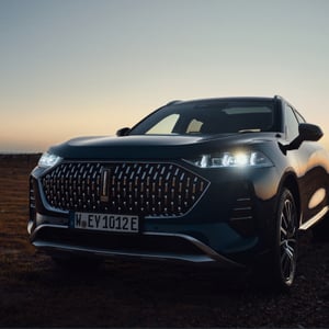 WEY 05 in Abenddämmerung