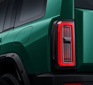 Detailansicht HAVAL H7 von der Rückleuchte