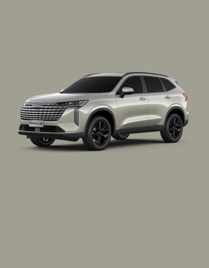 HAVAL H6 in Noble Gold, Dreiviertelansicht