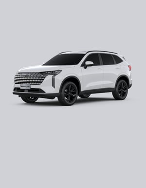 HAVAL H6 in Moonlight White, Dreiviertelansicht