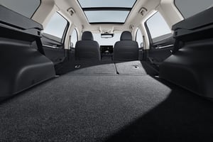 HAVAL H6 Innenraum mit umgeklappter Rückbank