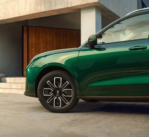 GWM ORA 5 SUV, Detailaufnahme Seitenpartie mit Leichtmetallfelge